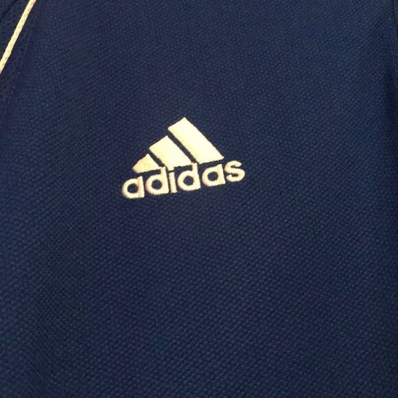 Adidas Blue Athletic Polo - Size Large - Picture 5 of 10